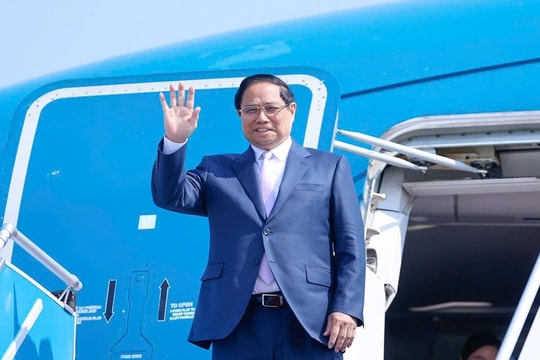 Thủ tướng Phạm Minh Chính lên đường dự Hội nghị Cấp cao ASEAN lần thứ 44 và 45 tại Lào