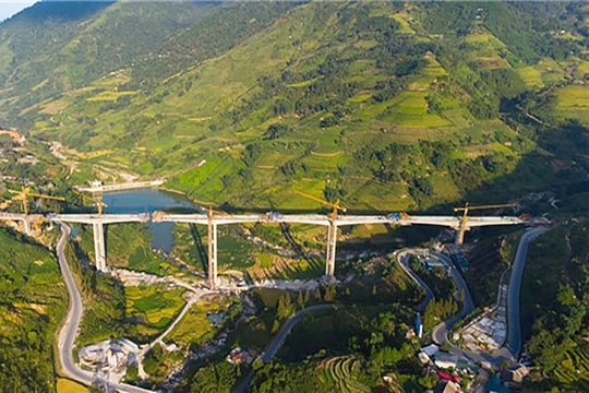 Ngày 11/10 thông xe đoạn Tỉnh lộ 155 dẫn lên cầu Móng Sến