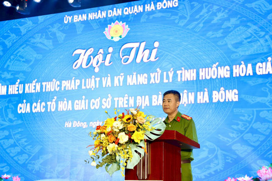 Hà Nội: Sôi nổi hội thi giữa những tổ hòa giải cơ sở