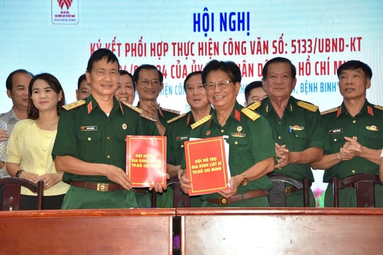 Gần 50 doanh nghiệp chung tay chăm lo thương, bệnh binh ở TP.HCM