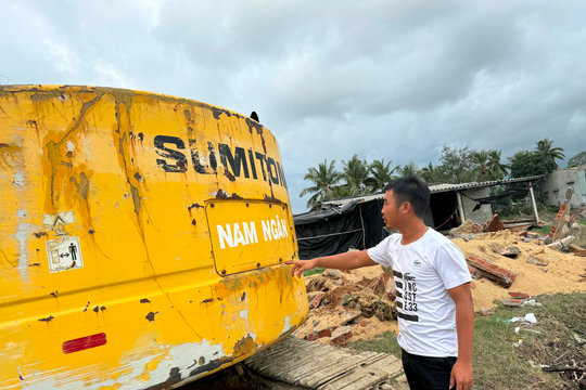 Công an xác minh vụ doanh nghiệp tự ý san ủi hồ nuôi hải sản