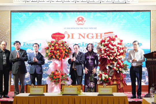 Thừa Thiên Huế gặp mặt các doanh nghiệp nhân ngày doanh nhân Việt Nam