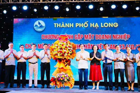 TP Hạ Long gặp mặt doanh nghiệp, doanh nhân nhân Ngày Doanh nhân Việt Nam