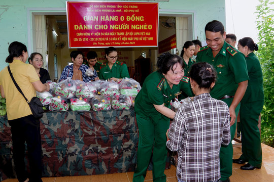 Sóc Trăng: Tổ chức mô hình “Gian hàng 0 đồng dành cho người nghèo”