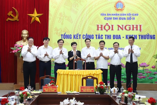 Cụm thi đua số II TAND: Đổi mới, sáng tạo trong thi đua để bám sát thực tiễn địa phương
