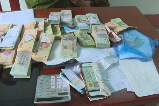 Triệt xóa nhiều đường dây ghi lô đề hàng trăm triệu đồng