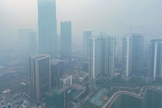 Thời tiết ngày 21/1: Hà Nội có sương mù, bụi mịn tăng mạnh, không khí ô nhiễm