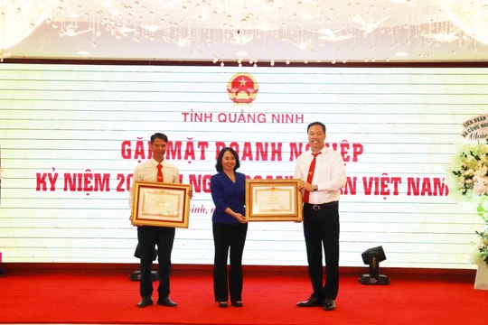 Quảng Ninh gặp mặt doanh nghiệp nhân Ngày Doanh nhân Việt Nam