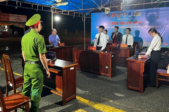 Phòng chống tội phạm ma túy qua các phiên tòa giả định