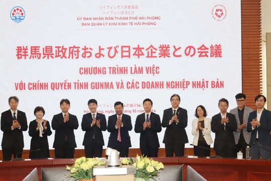 Nhật Bản đầu tư 151 dự án với tổng số vốn 5,23 tỷ USD tại Hải Phòng