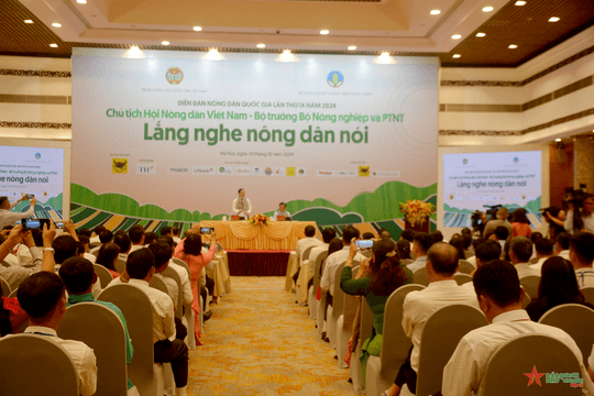 Diễn đàn Nông dân Quốc gia lần thứ IX năm 2024: Lắng nghe nông dân nói