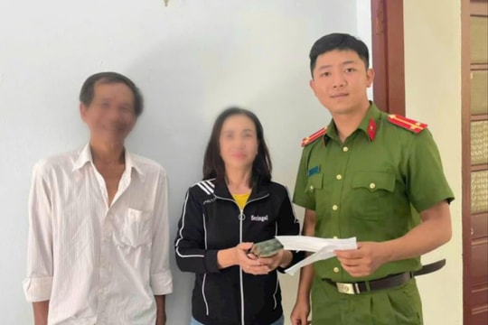 Gia Lai: Báo Công an vì bất ngờ thấy hơn 100 triệu đồng trong xe