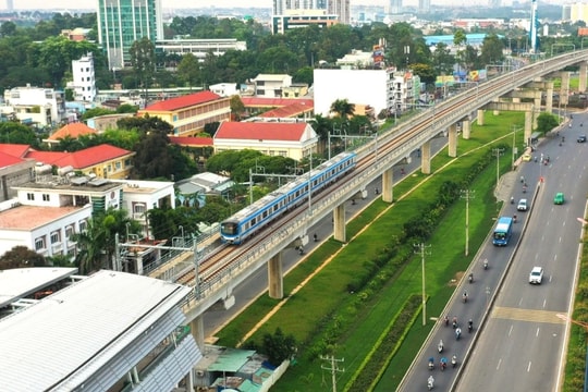 Tp. Hồ Chí Minh: Vận hành thử tuyến metro Bến Thành - Suối Tiên từ ngày 14/10