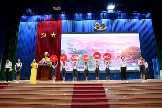 Long An: Hàng trăm học sinh tham gia Hội thi tìm hiểu Luật Phòng, chống tác hại thuốc lá