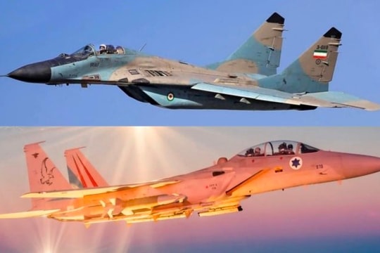 F-15 của Israel đấu với MiG-29 của Iran: Máy bay nào chiếm ưu thế?