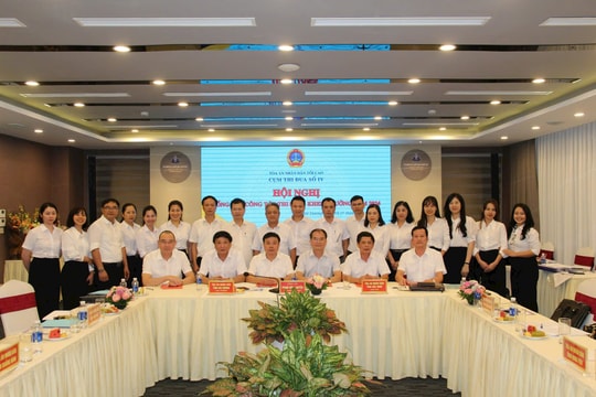 Tổng kết công tác thi đua khen thưởng năm 2024 Cụm thi đua số IV - TAND