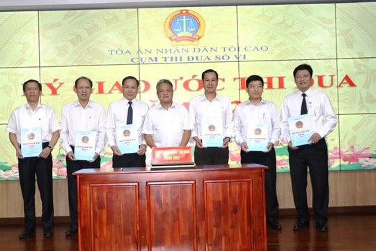 Cụm thi đua số VI TAND: Phong trào thi đua góp phần hoàn thành xuất sắc nhiệm vụ