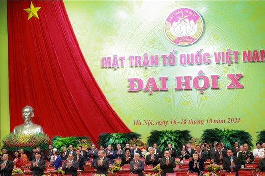 Khai mạc trọng thể Đại hội đại biểu toàn quốc MTTQ Việt Nam lần thứ X