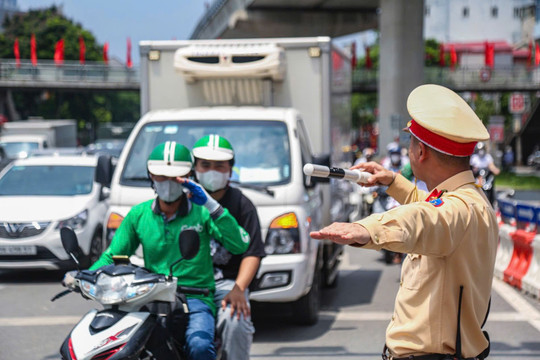 Hà Nội xử lý hơn 82000 trường hợp vi phạm giao thông