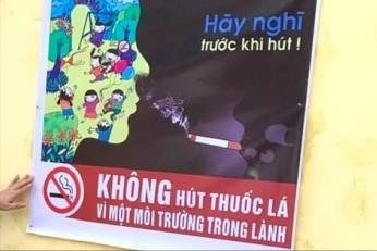 Tăng cường xây dựng trường học không khói thuốc tại huyện Kim Bôi, Hòa Bình