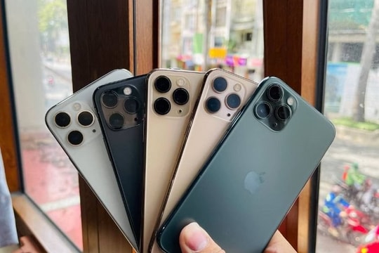 iPhone cũ, giá trị giảm mạnh sau mỗi thế hệ