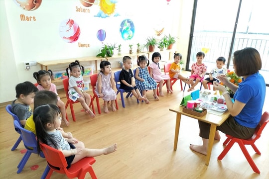 Đổi mới, phát triển giáo dục mầm non