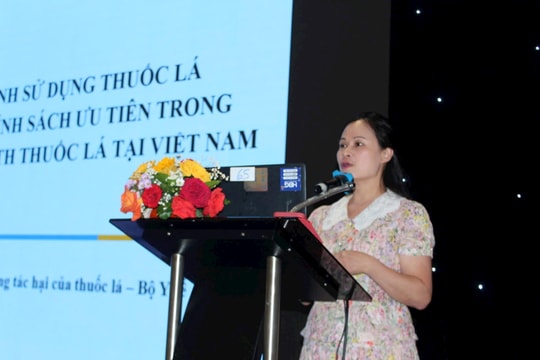 Nâng cao năng lực truyền thông về phòng, chống tác hại của thuốc lá