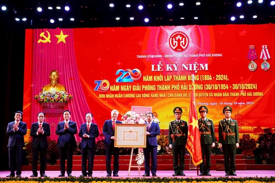 Kỷ niệm 220 năm khởi lập Thành Đông và 70 năm ngày giải phóng thành phố Hải Dương