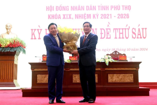 Ông Nguyễn Huy Ngọc được bầu giữ chức Phó Chủ tịch UBND tỉnh Phú Thọ