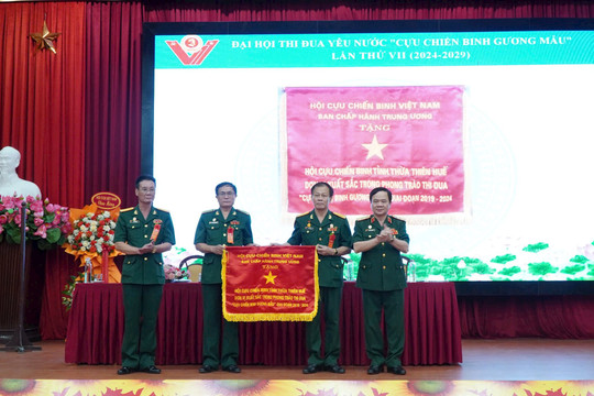TT-Huế: Đại hội Thi đua yêu nước “Cựu chiến binh gương mẫu” lần thứ VII