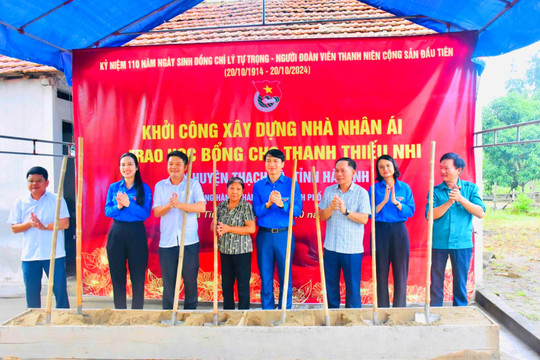 Nhiều hoạt động nghĩa tình nhân Kỷ niệm 110 năm ngày sinh đồng chí Lý Tự Trọng
