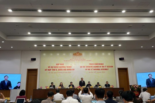 Kỳ họp thứ 8 sẽ thông qua Luật Tư pháp người chưa thành niên