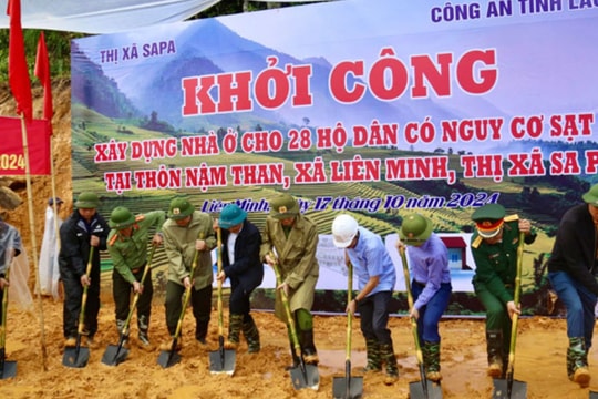 Khởi công khu tái định cư cho 28 hộ dân thôn Nậm Than, Sapa