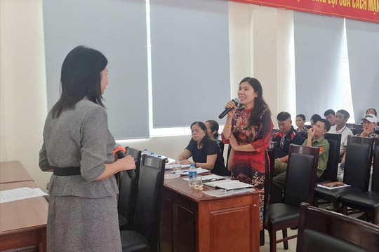 Tập huấn nâng cao năng lực cho tình nguyện viên về công tác phòng, chống tệ nạn xã hội