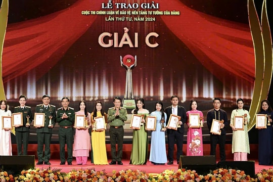 Tác phẩm của Báo Công lý đạt giải C trong Cuộc thi chính luận về Bảo vệ nền tảng tư tưởng của Đảng lần thứ 4