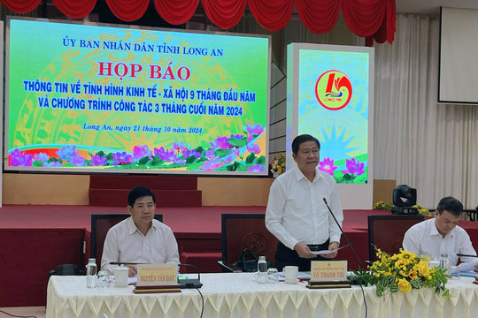 Tốc độ tăng trưởng kinh tế tỉnh Long An đứng thứ 3 vùng ĐBSCL