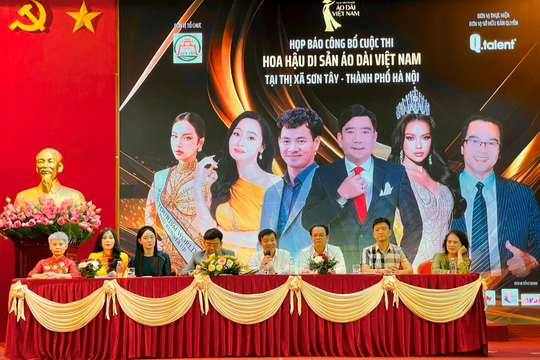 Sắp diễn ra cuộc thi Hoa hậu Di sản áo dài Việt Nam 2024