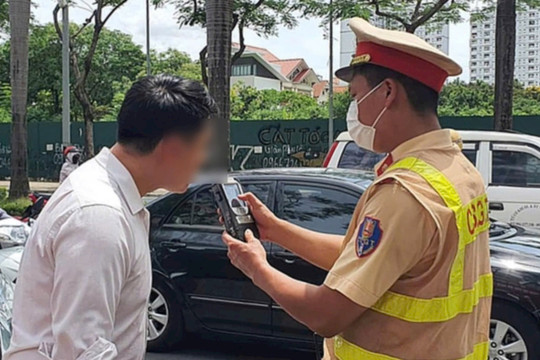 Nam Định: Nhiều cán bộ bị vi phạm nồng độ cồn bị xử lý
