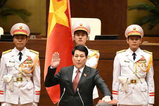 Lãnh đạo các nước gửi điện, thư, thông điệp chúc mừng Chủ tịch nước Lương Cường