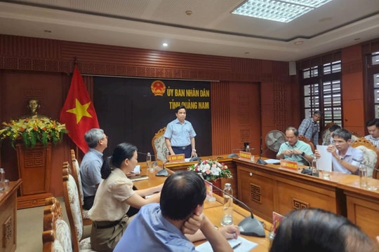 Quảng Nam lên phương án di dời dân khi bão Trami đổ bộ