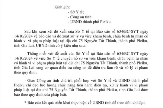 PK ĐHY TP. Hồ Chí Minh ở Gia Lai: Có dấu hiệu lừa đảo, chủ cơ sở và nhân viên đều dùng tên giả