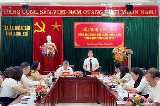 TAND tỉnh Lạng Sơn tổng kết công tác Hội thẩm năm 2024
