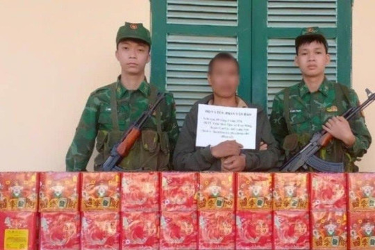Bắt giữ đối tượng vận chuyển trái phép pháo nổ