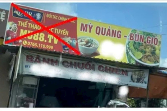 Tài trợ bảng hiệu miễn phí để quảng cáo cờ bạc trực tuyến
