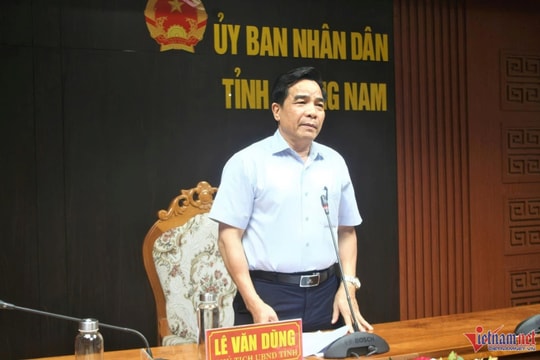 Chủ tịch UBND tỉnh Quảng Nam: Đừng để ai bị kỷ luật sau bão Trami