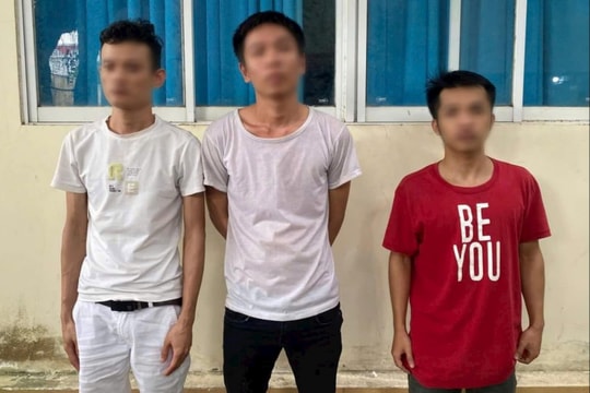 Quảng Nam: Tạm giữ hình sự 3 đối tượng sử dụng ma túy
