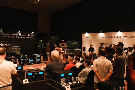 Triển lãm "Vietnam High-end Show 2024": Nơi khoe thanh sắc của các thiết bị âm thanh hàng đầu