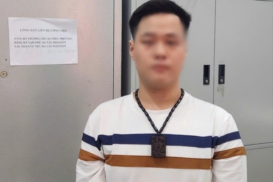 Nam thanh niên dùng dao khống chế cướp tiền và điện thoại