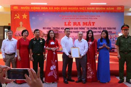 Thanh Hóa triển khai mô hình trường học an toàn giao thông