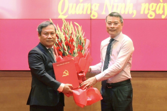 Ông Vũ Đại Thắng được chỉ định giữ chức Bí thư Tỉnh ủy Quảng Ninh